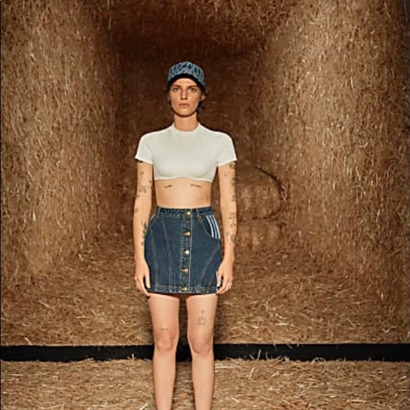 Ivy Park Adidas Denim Skirt - Picture 7 of 7